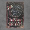 Dekoratiivne metallist silt "JACK DANIEL’S TENNESSEE" 200*300mm