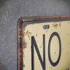 Dekoratiivne metallist silt "NO SMOKING 1" 310*160mm - Image 3