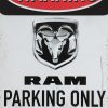 Dekoratiivne metallist silt "PARKING RAM" 200*300mm - Image 2