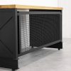 Metallist lauajala komplekt INDUSTRIAL BLACK, H720 * L1500/700mm, värvitud mustaks ja lakitud - Image 11
