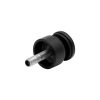 Punktkinnitus klaasile D=30/13mm; klaasile 6-17,52mm, keere M8*50, AISI 304, must, matt - Image 2