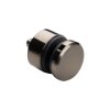 Punktkinnitus klaasile D=30/8mm; klaasile 6-12mm, keere M8*40, AISI 304, tume kroom, läikiv