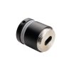 Punktkinnitus klaasile D=50/30mm; klaasile 8-21,52mm, keere M10*40, AISI 304, must, matt - Image 2