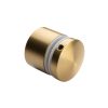 Punktkinnitus klaasile D=50/30mm; klaasile 8-21,52mm, keere M10*40, AISI 304, kuldne, poolläikiv