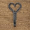 Riidenagi HEART, H130mm, metall, lakitud - Image 2