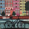 Dekoratiivne metallist silt "AMSTERDAM" 200*300mm - Image 2