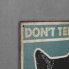 Dekoratiivne metallist silt "DON’T TELL ME WHAT TO DO 2" 200*300mm - Image 3