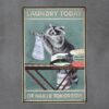 Dekoratiivne metallist silt "LAUNDRY TODAY OR NAKED TOMORROW" 200*300mm