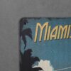 Dekoratiivne metallist silt "MIAMI BEACH" 200*300mm - Image 3