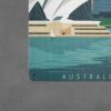 Dekoratiivne metallist silt "SYDNEY" 200*300mm - Image 4