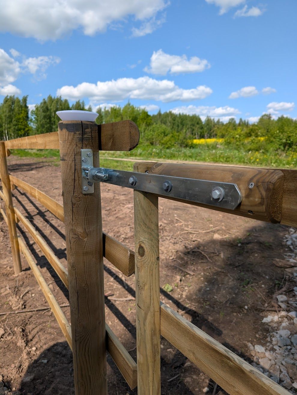 Latthing reguleeritava hingega M16, latt 500*40/5mm, plaat 130*35/5mm, tsink - Image 4