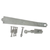 Latthing reguleeritava hingega M20, latt 570*57/5mm, plaat 165*57/5mm, kuumtsink - Image 3