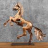 Lauakaunistus HOBUNE, H470 * L460mm, metallist skulptuur - Image 4
