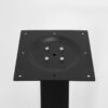 Metallist lauajalg PÜRAMIID, H730mm, põranda plaat 450*450mm, värvitud mustaks, lakitud - Image 6