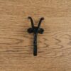 Riidenagi OINAS, H110mm, malm, must värv - Image 2