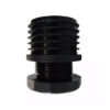 Keermega ümar+ jalg; PKJ 20mm, seinale 1,0-1,5mm; plastik keere M12*30mm; kaalule 150kg, RAL9005 (MUST)