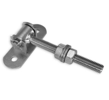 Polthing M12*137mm; keere L=105mm; plaat 30*90/3mm, reguleeritav; tsink, kandevõime: 60kg (2 hinge)
