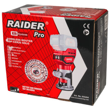 (R20)Akuülafrees, 12000-30000 rpm/min, ilma aku ja laadijata, RDP-CER20 SOLO - Image 4