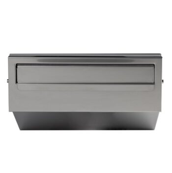 Postkast, läbi müüri 110*300mm, pikkus reguleeritav 240-405mm, metall, roostevaba, C4 - Image 2