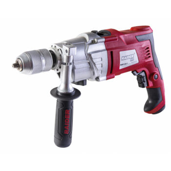Raider Pro RDP-ID31 löökdrell – 1050 W, 2 kiirust, 13 mm metallist kiirpadrun, metallülekanne, tagasikäik, löökfunktsioon