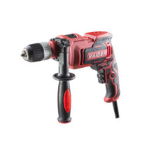 Raider RD-ID45 löökdrell – 750 W, 13 mm kiirpadrun, löökfunktsioon, pöördfunktsioon, külgkäepide