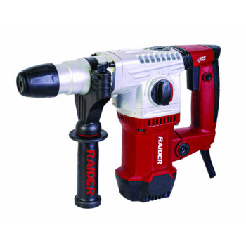 Raider RD-HD47 puurvasar – 1500 W, 4.3 J, SDS+, 4 funktsiooni, Ø32 mm, vibratsioonivastane süsteem, kohvriga