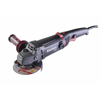 Raider Pro RDP-AG64 Black Edition nurklihvija – 125 mm, 1500 W, muudetav kiirus, pehme käivitus