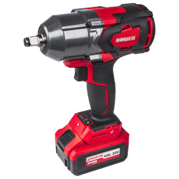 Raider Industrial akulöögimutrikeeraja, harjadeta, 20V, 700 Nm, 3 kiirusrežiimi, 4 Ah – RDI-IBW05