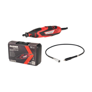 Raider RD-MG11 miniotsfrees – 135 W, paindvõll, reguleeritav kiirus, 40 tarvikut