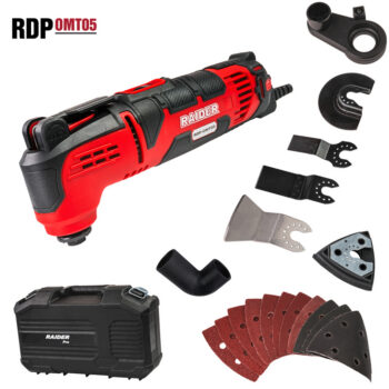 Raider Pro RDP-OMT05 universaalne võnkuv tööriist – 310 W, muudetav kiirus, 3°, kiirvahetus