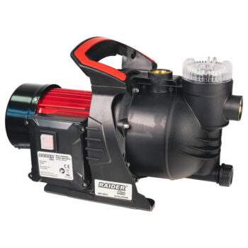 Raider RDP-WP57 iseimev tsentrifugaalpump – 1300 W, 48 m, Ø1", 80 l/min, veefiltriga