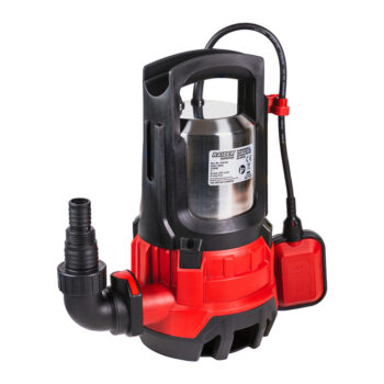Raider RD-WP62 roostevabast terasest sukelpump reoveele – 1100 W, 9 m, Ø1", 333 l/min