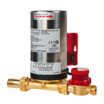 Raider RD-CWP84 survepump – 90 W, 10 m, Ø¾", 20 l/min, INOX korpus, 120 °C