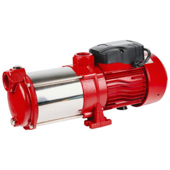Raider RD-MSWP85 horisontaalne mitmetasandiline pump – 750 W, 45 m, Ø1", 90 l/min, 4 turbīni