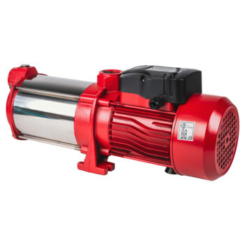 Raider RD-MSWP86 horisontaalne mitmetasandiline pump – 1000 W, 58 m, Ø1", 90 l/min, 5 turbiini
