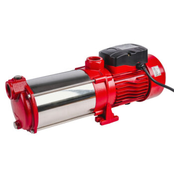 Raider RD-MSWP87 horisontaalne mitmetasandiline pump – 1350 W, 70 m, Ø1", 90 l/min, 6 turbiini