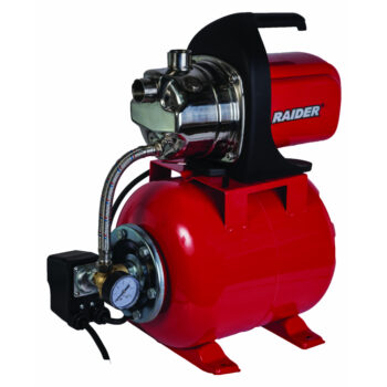 Raider RD-WP1200J survepump koos paisupaagiga – 1200 W, 64 l/min, 3 bar, paak 20 l