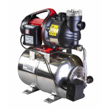 Raider RD-WP1300S survepump koos roostevaba paisupaagiga – 1300 W, 80 l/min, 48 m, Inox+