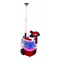 Elektriline värviprits Raider Pro RDP-SGC08 – 750 W, düüs Ø2.6 mm, mahutavus 800 ml, kompressoriga