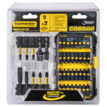 Top Master Pro 42-osaline magnetiga otsikukomplekt – löögikindel, S2 teras, 1/4″