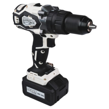 Raider Industrial akutrell, harjadeta, 20V, 155 Nm, 4 Ah, kohver – RDI-CDB03W - Image 2