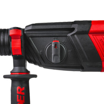 Raider RD-HD62 puurvasar – 800 W, 2.8 J, SDS+, 4 funktsiooni, Ø26 mm, 2.8 kg, kohvriga - Image 2