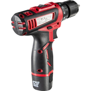 Raider akudrell RD-CDL27 – 12V, 1x1,5 Ah, 28 Nm, 2 käiku, tarvikud ja kohver - Image 2