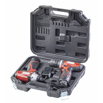 Raider 12V trelli komplekt RD-CDIDL01 – trell ja löökmutrikeeraja, 2x1,5 Ah, kohver - Image 2