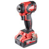 Raider Industrial akumutrikeeraja, harjadeta, 20V, 280 Nm, 4 kiirust, 1/2" + 3/8", 4 Ah – RDI-IBW03 - Image 2