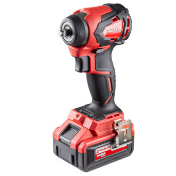 Raider Industrial akumutrikeeraja, harjadeta, 20V, 280 Nm, 4 kiirust, 1/2" + 3/8", 4 Ah – RDI-IBW03 - Image 2