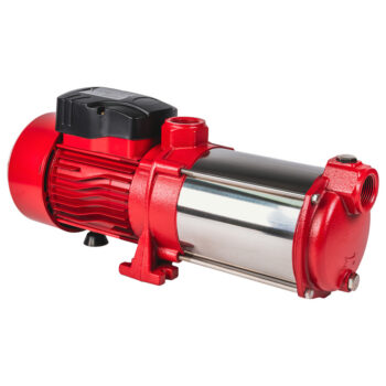 Raider RD-MSWP86 horisontaalne mitmetasandiline pump – 1000 W, 58 m, Ø1", 90 l/min, 5 turbiini - Image 2