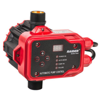Raider RD-EPC04 digitaalne pumbakontroller – 2,2 kW, 1", max 15 bar, kuivkäigukaitsega - Image 2