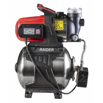Raider RD-WP1200S survepump koos roostevaba paisupaagiga – 1200 W, 64 l/min, 48 m, Inox+ - Image 2