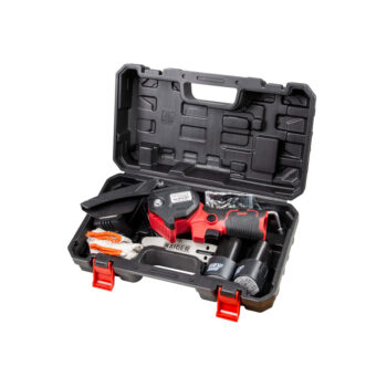Raider RD-GP24 akukäsisaag 12V – 100 mm, 2x2Ah, 3 ketti ja kohver - Image 2
